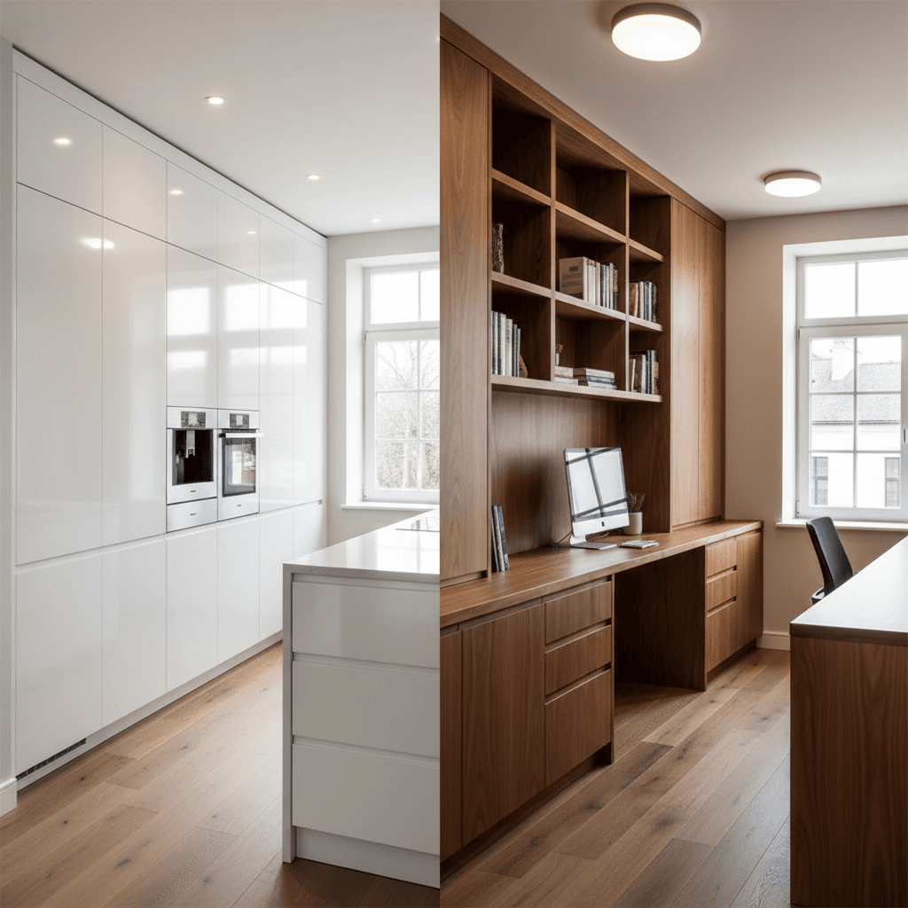 Residential and commercial cabinet examples