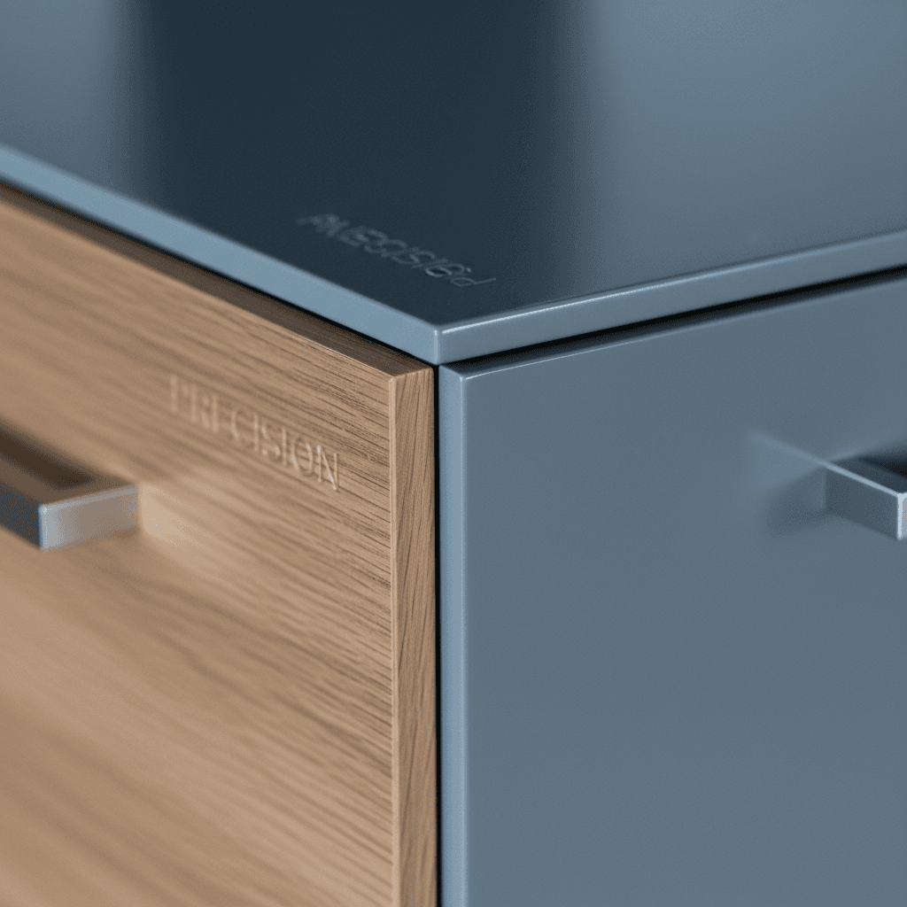 Quality cabinet finishing detail